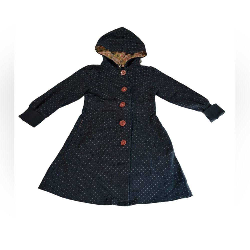 𝅺Matilda Jane True Blue Willow Jacket Hoodie Girl cotton blend size 4